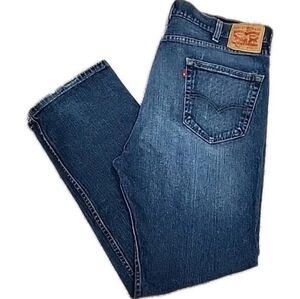 Levi's 505 Men's 40x32 Medium Wash Jeans Regular Classic Straight Fit